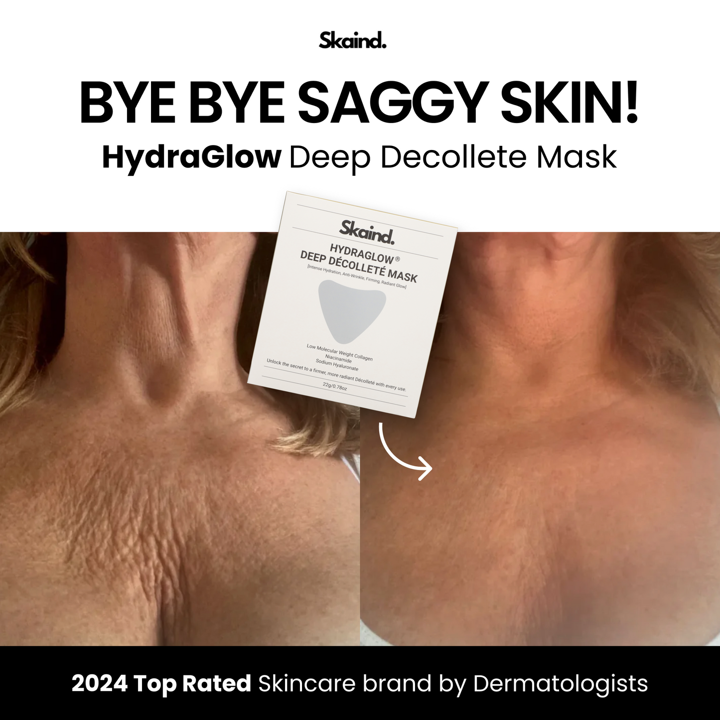 HydraGlow® Deep Décolleté Mask