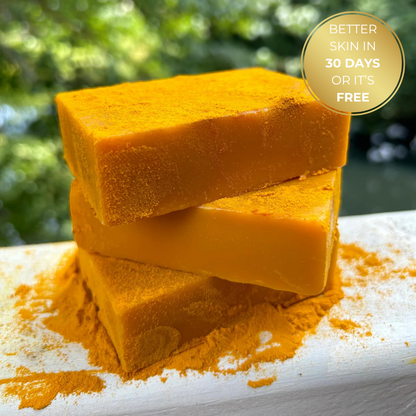Turmeric Brightening Soap (with Vitamin C, Alpha Arbutin, Oat)
