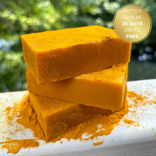 Turmeric Brightening Soap (with Vitamin C, Alpha Arbutin, Oat)